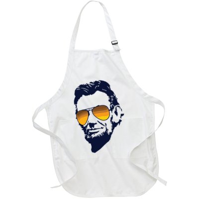 Cool Abraham Lincoln Honest Abe In Sunglasses Graphic Apron