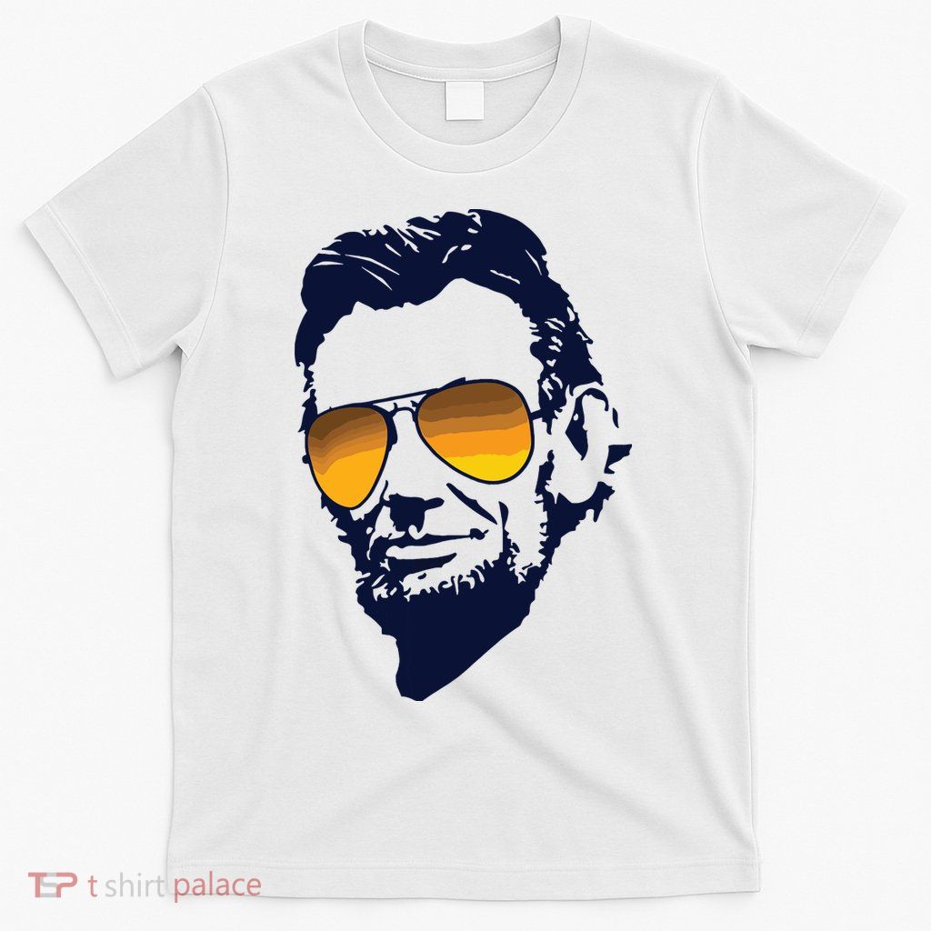 Cool Abraham Lincoln Honest Abe In Sunglasses Graphic T-Shirt
