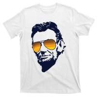 Cool Abraham Lincoln Honest Abe In Sunglasses Graphic T-Shirt