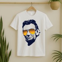 Cool Abraham Lincoln Honest Abe In Sunglasses Graphic T-Shirt