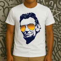 Cool Abraham Lincoln Honest Abe In Sunglasses Graphic T-Shirt