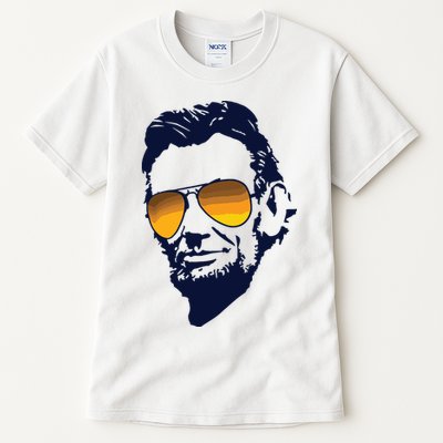Cool Abraham Lincoln Honest Abe In Sunglasses Graphic Tall T-Shirt