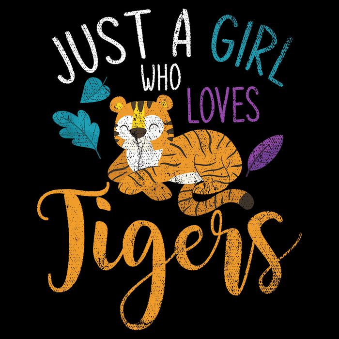 Cute Animal Lover Wildlife Wo Girl Tiger Impact Tech Backpack