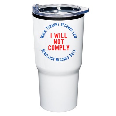 I Will Not Comply MAGA Conservative Anti Biden Tumbler