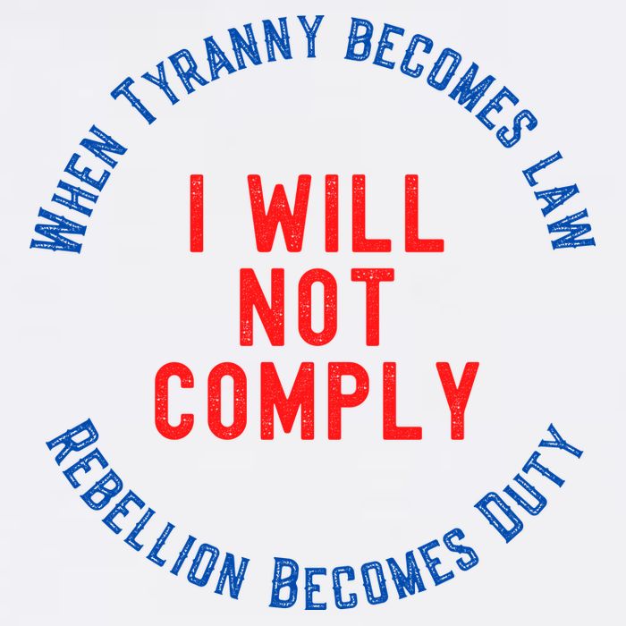 I Will Not Comply MAGA Conservative Anti Biden Trucker Hat