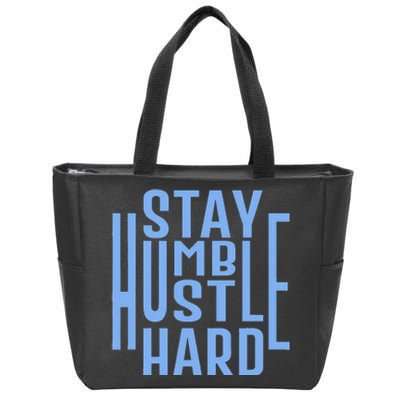 Concrete And Luxury Stay Humble Zip Tote Bag