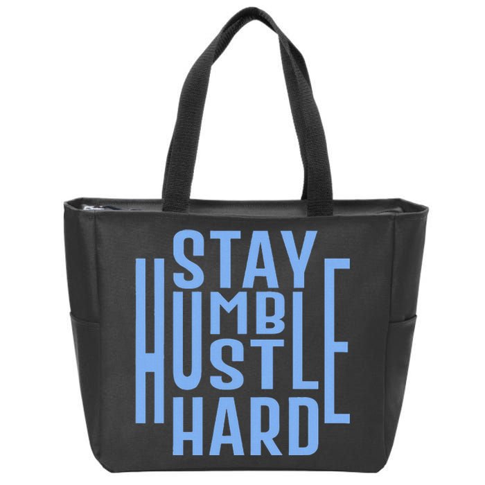 Concrete And Luxury Stay Humble Zip Tote Bag