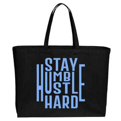 Concrete And Luxury Stay Humble Cotton Canvas Jumbo Tote