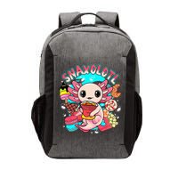 Cute Axolotl Lover Snaxolotl Food Sweets Vector Backpack