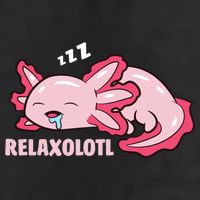 Cute Axolotl Lover Mexican Salamander Relaxolotl Gift 7 Panel Mesh Trucker Snapback Hat