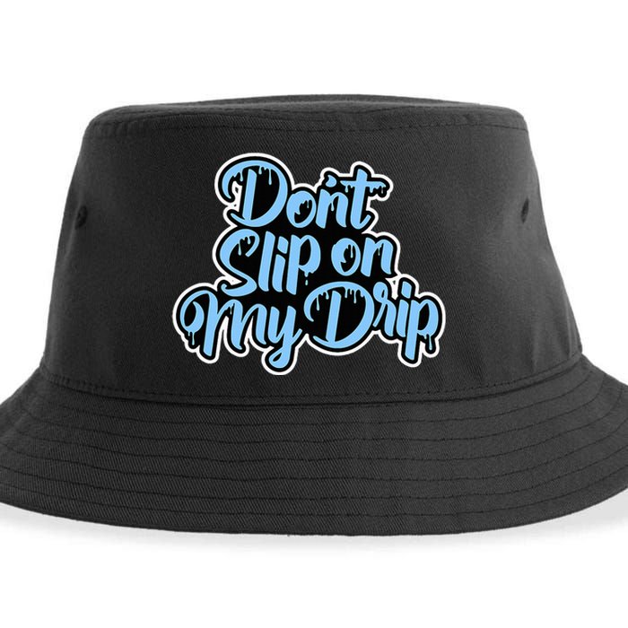 Concrete And Luxury Dont Slip Blue Sustainable Bucket Hat