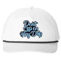 Concrete And Luxury Dont Slip Blue Snapback Five-Panel Rope Hat