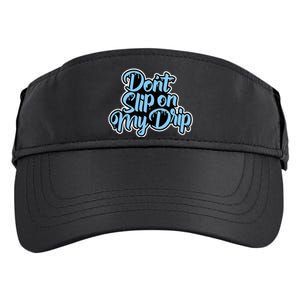 Concrete And Luxury Dont Slip Blue Adult Drive Performance Visor