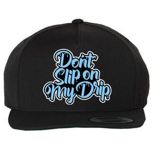 Concrete And Luxury Dont Slip Blue Wool Snapback Cap