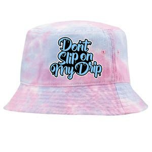 Concrete And Luxury Dont Slip Blue Tie-Dyed Bucket Hat