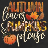 Cute Autumn Leaves And Pumpkins Please Adult Drive Performance Visor