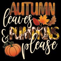 Cute Autumn Leaves And Pumpkins Please 16 in Basic Backpack