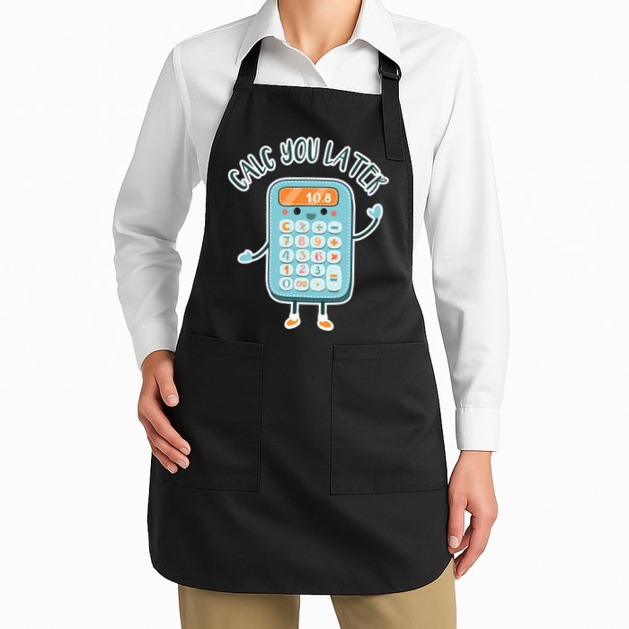 Calc You Later Apron