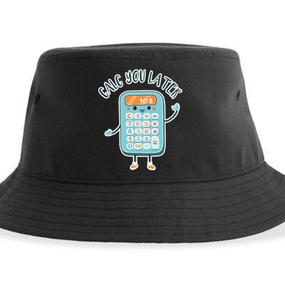 Calc You Later Sustainable Bucket Hat