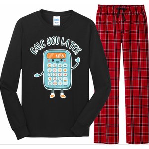 Calc You Later Long Sleeve Pajama Set