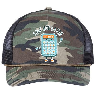 Calc You Later Retro Rope Trucker Hat Cap