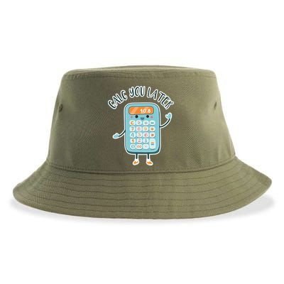 Calc You Later Sustainable Bucket Hat