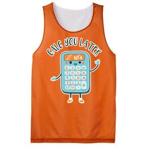 Calc You Later Mesh Reversible Basketball Jersey Tank