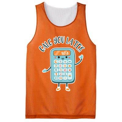 Calc You Later Mesh Reversible Basketball Jersey Tank