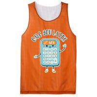Calc You Later Mesh Reversible Basketball Jersey Tank