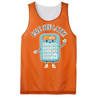 Calc You Later Mesh Reversible Basketball Jersey Tank