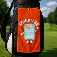 Calc You Later Golf Towel