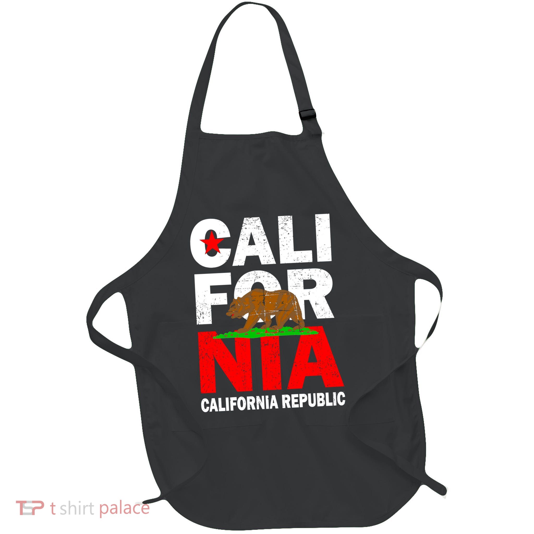 Cali California Republic Logo Apron