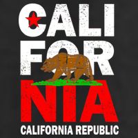 Cali California Republic Logo 11oz C Handle Ceramic Mug