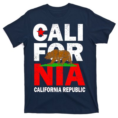 Cali California Republic Logo T-Shirt