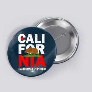 Cali California Republic Logo Button