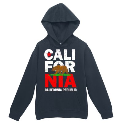 Cali California Republic Logo Urban Pullover Hoodie