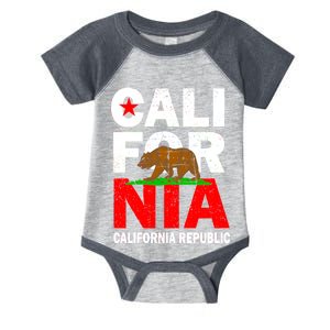 Cali California Republic Logo Infant Baby Jersey Bodysuit