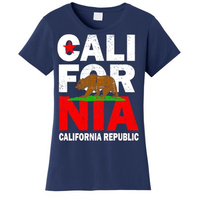 Cali California Republic Logo Women's T-Shirt