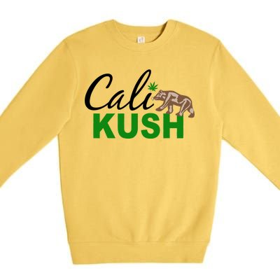 Cali Kush Weed California Republic Premium Crewneck Sweatshirt