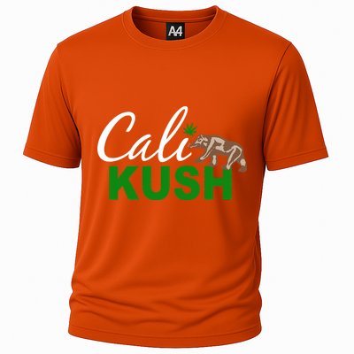 Cali Kush Weed California Republic Cooling Performance Crew T-Shirt