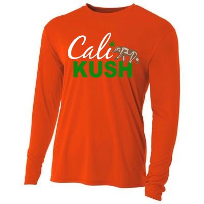 Cali Kush Weed California Republic Cooling Performance Long Sleeve Crew