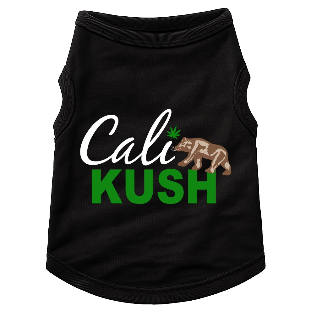 Cali Kush Weed California Republic Doggie Tank