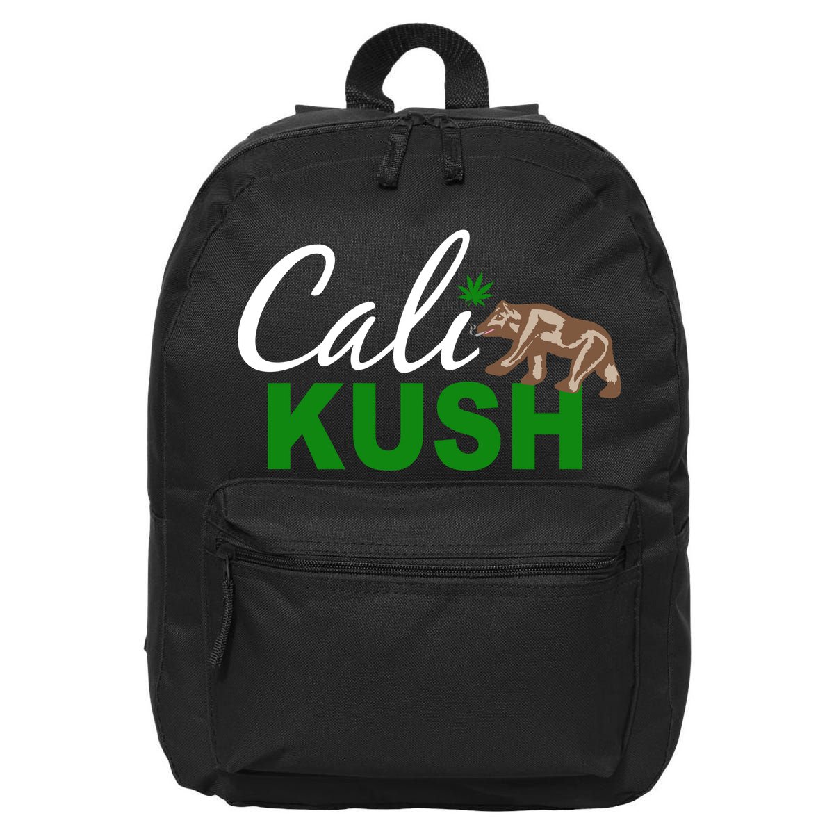 Cali Kush Weed California Republic 16 in Basic Backpack