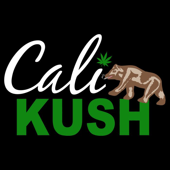 Cali Kush Weed California Republic 16 in Basic Backpack