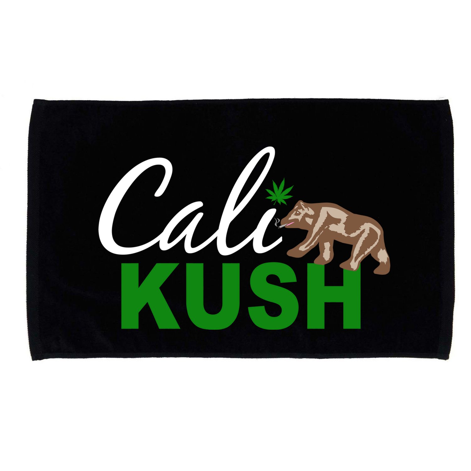 Cali Kush Weed California Republic Microfiber Hand Towel