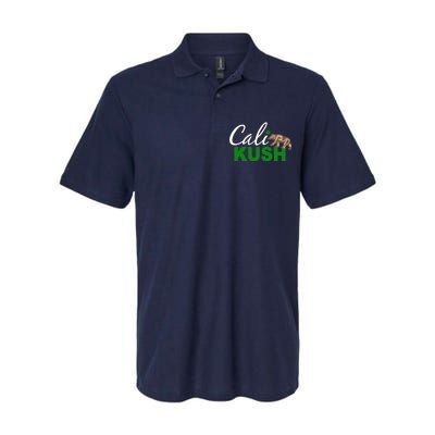 Cali Kush Weed California Republic Softstyle Adult Sport Polo