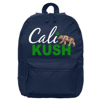 Cali Kush Weed California Republic 16 in Basic Backpack