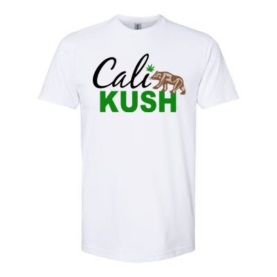 Cali Kush Weed California Republic Softstyle CVC T-Shirt