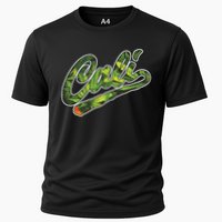 Cali Weed Cooling Performance Crew T-Shirt