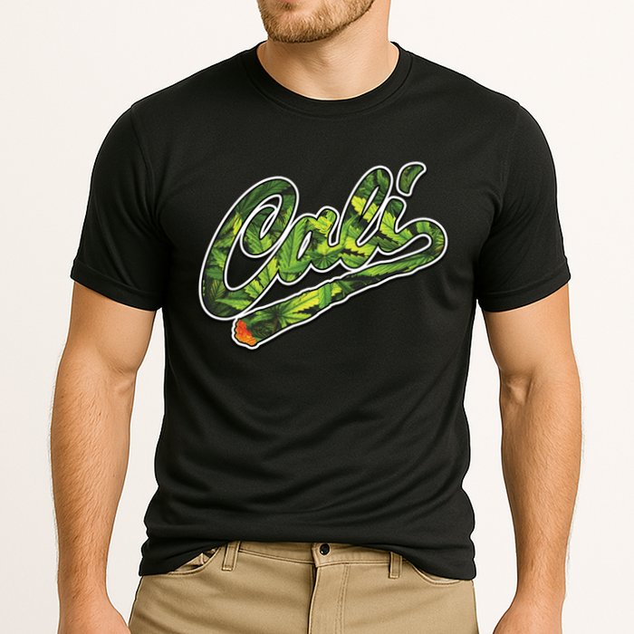 Cali Weed Cooling Performance Crew T-Shirt